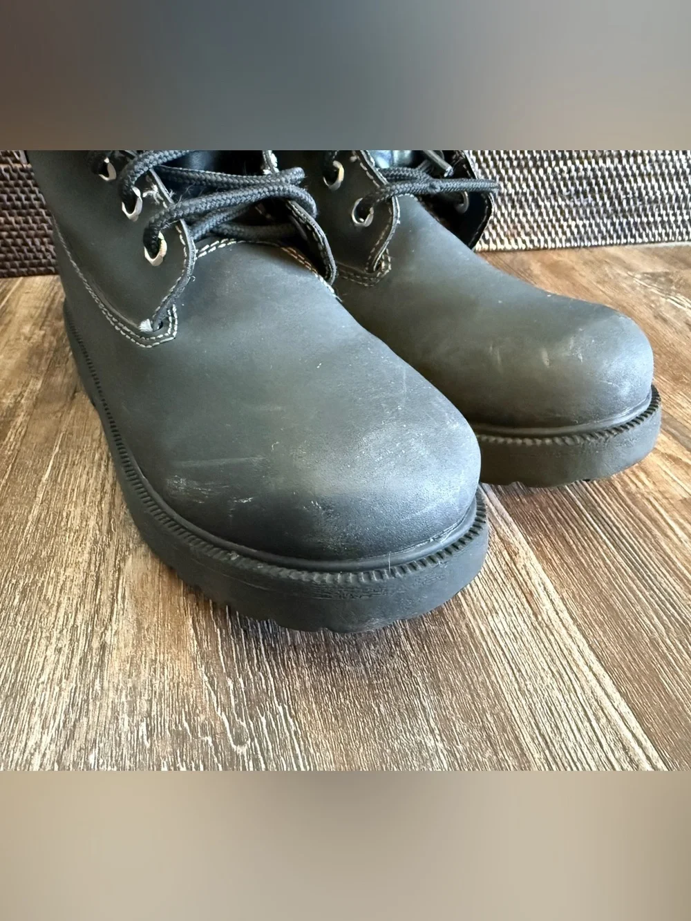Smartfit Black Boots Size 2.5